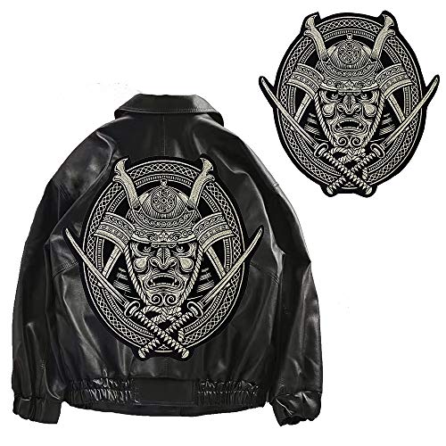 EMDOMO Samurai Patches Krieger Schwert Patches für Biker Weste Bügelbilder Stickerei Applikation Abzeichen DIY 1 Stück EMDOMO Samurai Patches Krieger Schwert Patches für Biker Weste Bügelbilder Stickerei Applikation Abzeichen DIY 1 Stück von EMDOMO