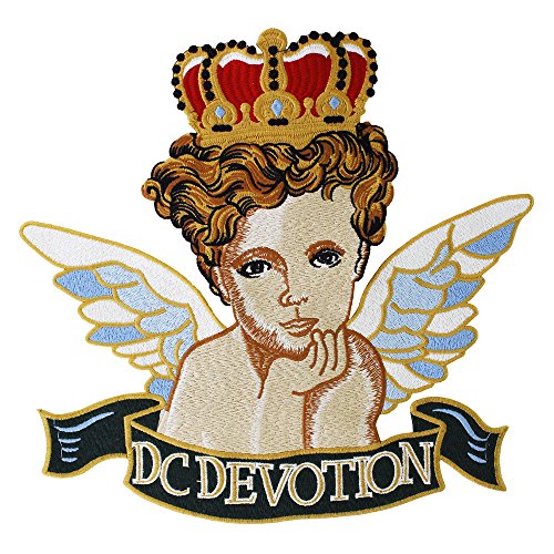 Fashion Große Stickerei Engel Fee Amor Baby Rücken Patches Flügel Krone Motiv Applique für Kleidung verziert 1 Stück Fashion Große Stickerei Engel Fee Amor Baby Rücken Patches Flügel Krone Motiv Applique für Kleidung verziert 1 Stück von EMDOMO