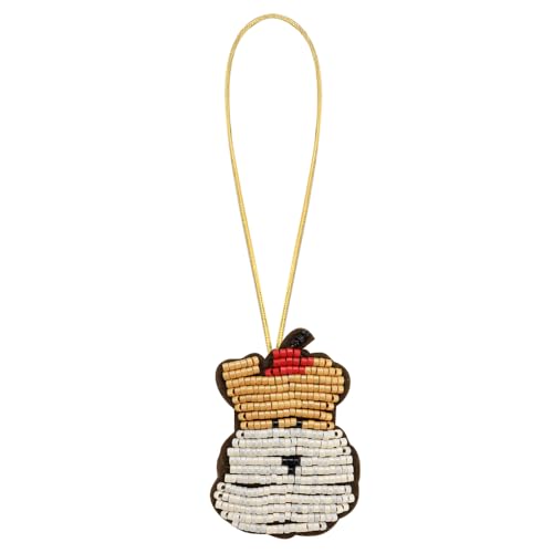 Seil-Abzeichen, Perlen, Muscheln, Quallen, Tier, Adler, Vogel, Hund, Strasssteine zum Verzieren von Kleidung, Tasche, Schlüsselband, Zubehör (M) von EMDOMO
