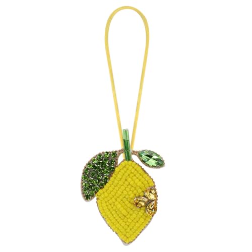 Seil-Abzeichen, Perlen, Obst-Patches, Strass, Banane, Zitrone, Pilz, zum Verzieren von Kleidung, Tasche, Schlüsselband, Zubehör (F) von EMDOMO