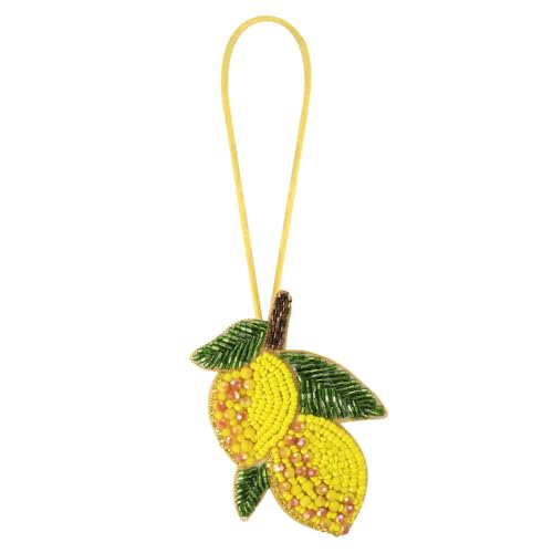 Seil-Abzeichen, Perlen, Obst-Patches, Strass, Banane, Zitrone, Pilz, zum Verzieren von Kleidung, Tasche, Schlüsselband, Zubehör (H) von EMDOMO