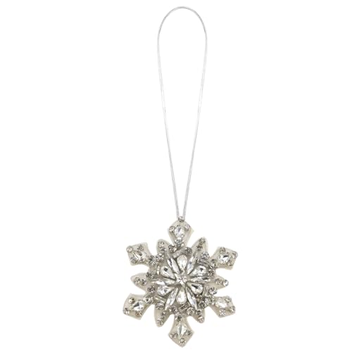 Seil-Abzeichen-Perle Stern Mond Wolke Patches Strass Schneeflocke zum Verzieren von Kleidung Tasche Lanyard Zubehör (E) von EMDOMO