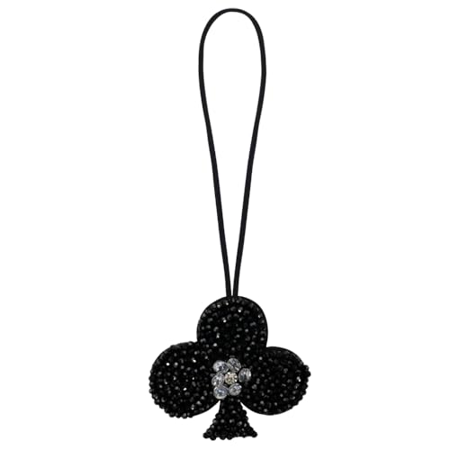 Seil-Abzeichen Poker Herz Mary Patches Cartoon Strass Pailletten zum Verzieren von Kleidung Tasche Lanyard Zubehör (B) von EMDOMO
