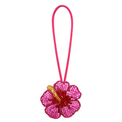 Seilabzeichen, Blumenperle, Sonnenblume, Strasssteine, Pailletten, zum Verzieren von Kleidung, Tasche, Schlüsselband, Zubehör (F) von EMDOMO