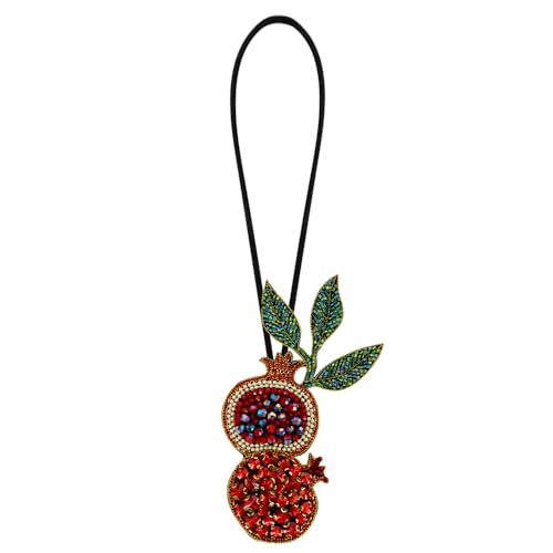 Seilabzeichen Perle Obst Patches Strass Banane Zitrone Pilz zum Verzieren von Kleidung Tasche Lanyard Zubehör (E) von EMDOMO