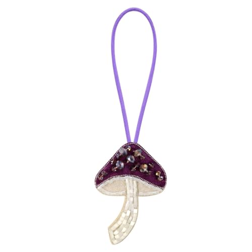 Seilabzeichen Perle Obst Patches Strass Banane Zitrone Pilz zum Verzieren von Kleidung Tasche Lanyard Zubehör (N) von EMDOMO