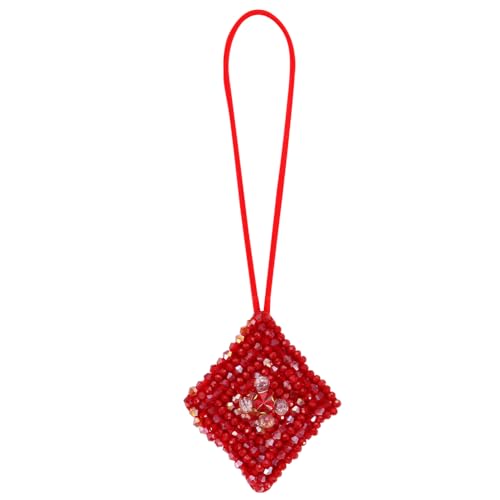 Seilabzeichen Poker Herz Mary Patches Cartoon Strass Pailletten zum Verzieren von Kleidung Tasche Lanyard Zubehör (A) von EMDOMO