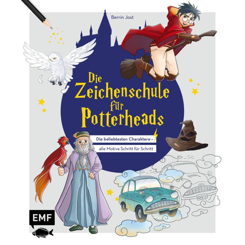 Die Zeichenschule Für Potterheads - Berrin Jost, Gebunden von EDITION,MICHAEL FISCHER