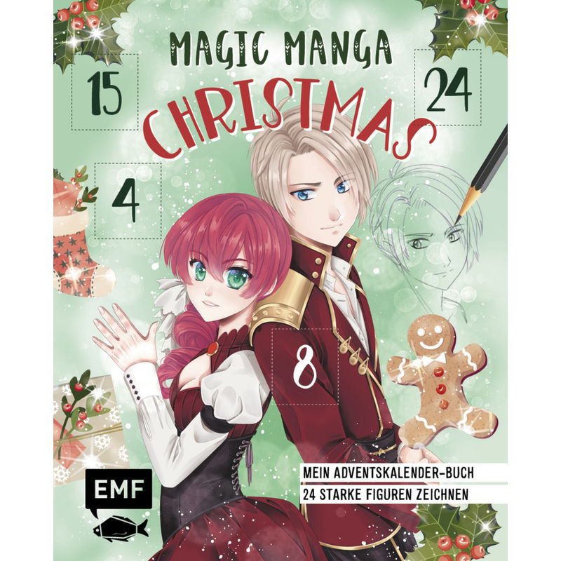 Mein Manga-Adventskalender-Buch: Magic Manga Christmas, Gebunden von EDITION,MICHAEL FISCHER