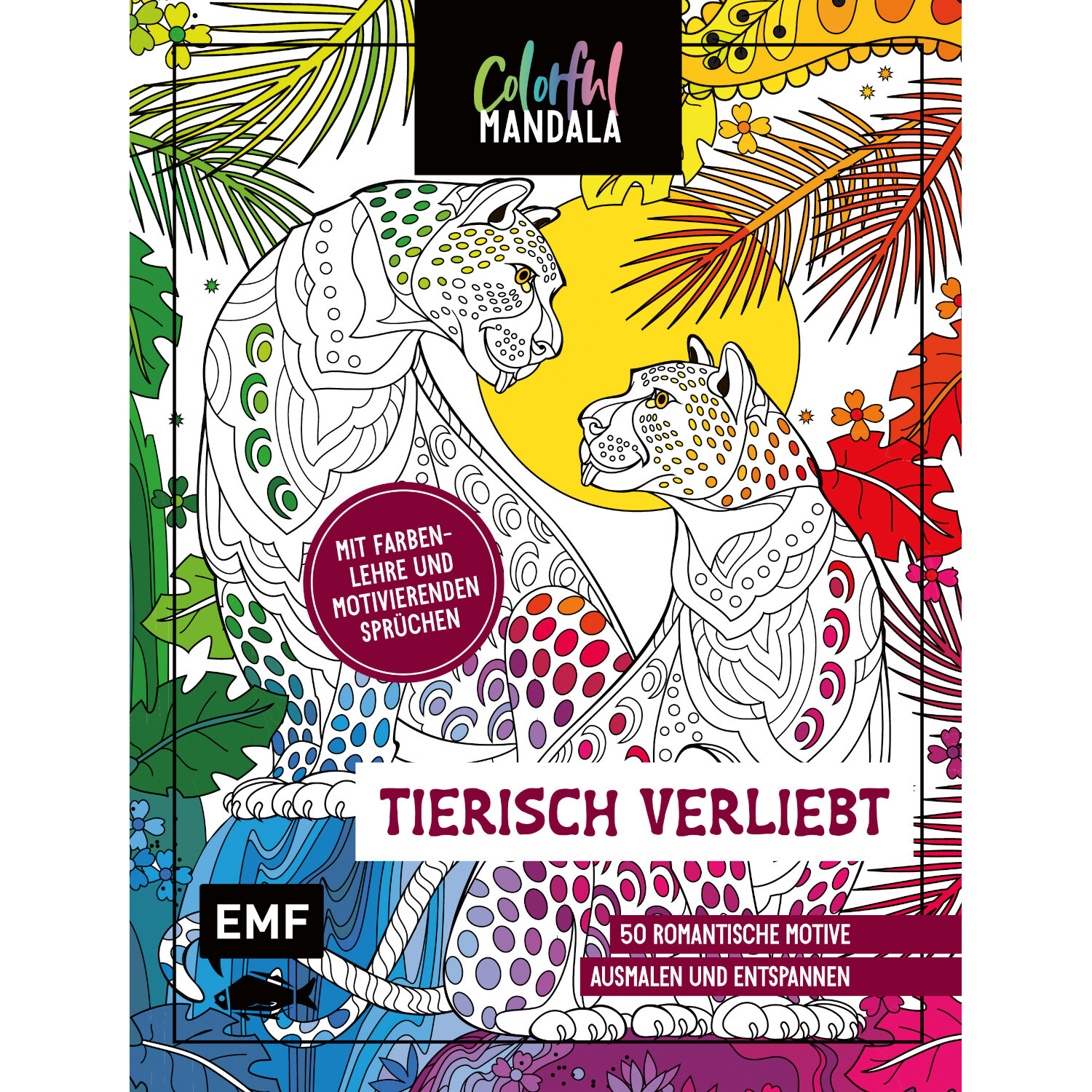 Colorful Mandala - Tierisch verliebt von EMF
