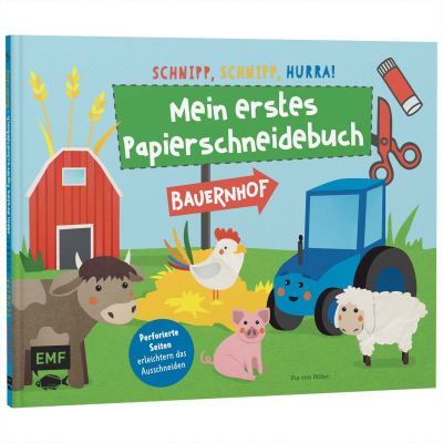 EMF Mein erstes Papierschneidebuch - Bauernhof von Edition Michael Fischer