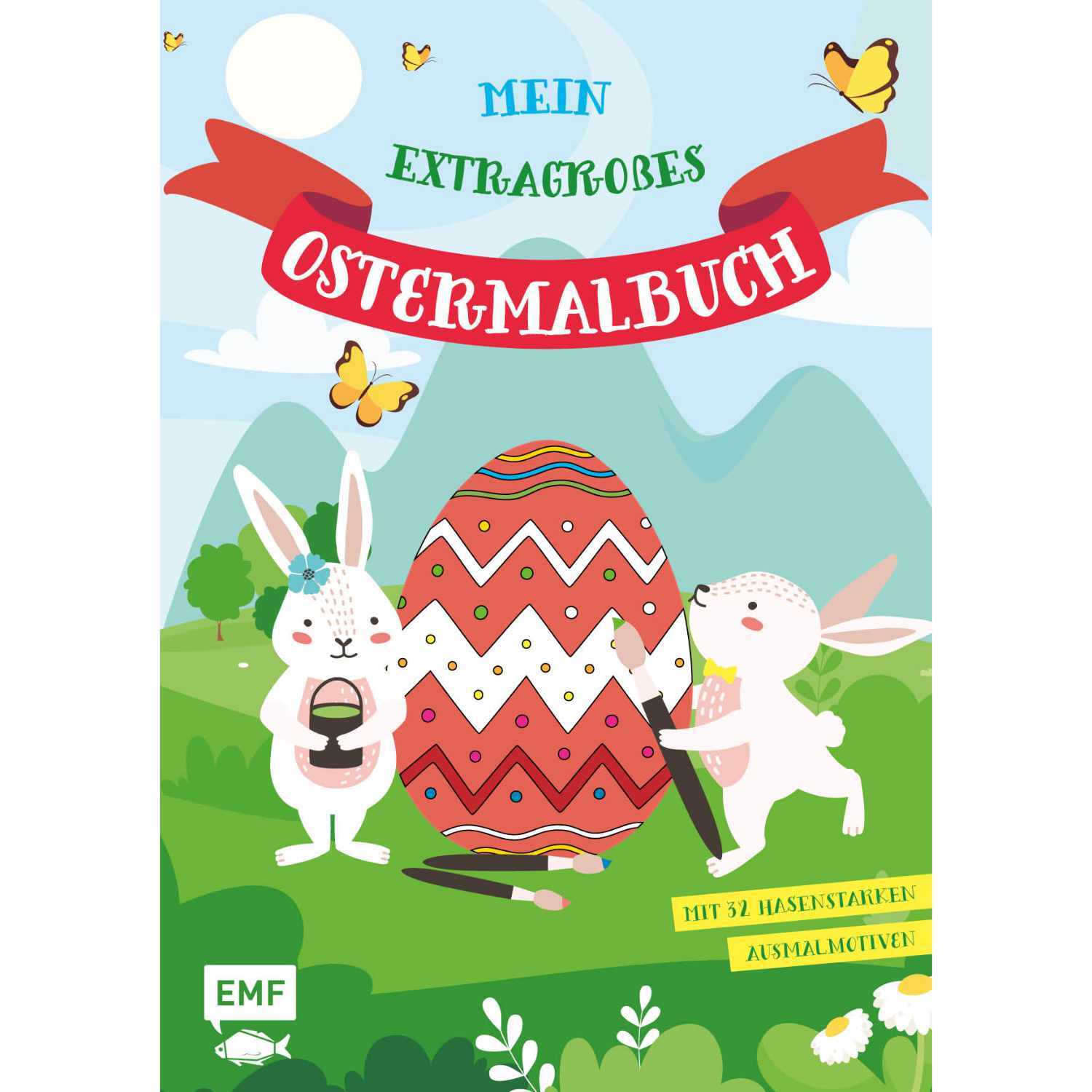 EMF Mein extragroßes Ostermalbuch deutsch von EMF