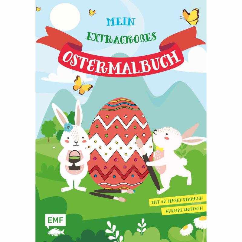 EMF Mein extragroßes Ostermalbuch deutsch von EMF