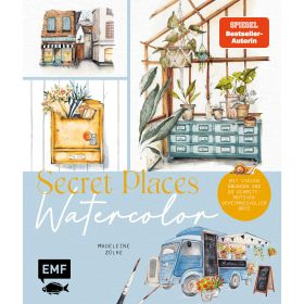 Secret Places - Watercolor von EMF