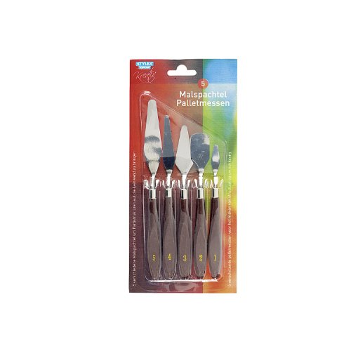5 Malspachtel Set 5 verschiedene Spachtel von EMI CRAFT