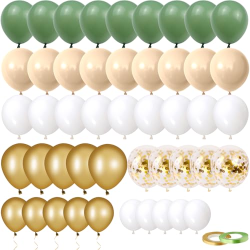Luftballons Salbeigrün Beige von EMITUOFO