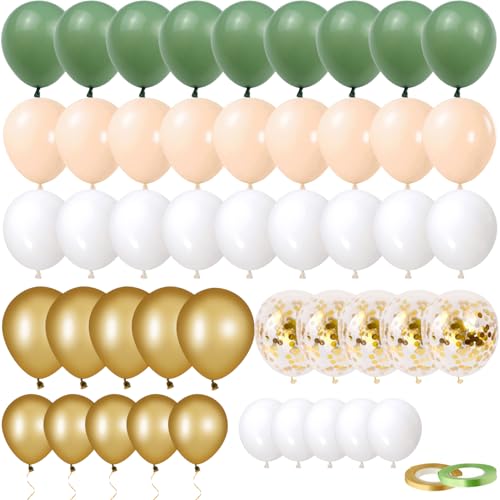 Luftballons Salbeigrün Beige von EMITUOFO