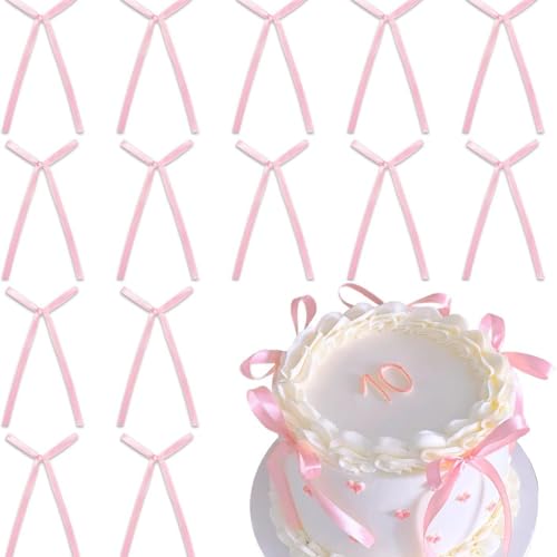 32 Stück Rosa Schleife Torten Deko,Tortendeko Geburtstag Mädchen,Tortenaufleger Personalisiert,Rosa Schleife Valentinstag Deko mit Schleife für Babyparty,Geburtstag 32 Stück Rosa Schleife Torten Deko,Tortendeko Geburtstag Mädchen,Tortenaufleger Personalisiert,Rosa Schleife Valentinstag Deko mit Schleife für Babyparty,Geburtstag von EMMALOUISESMITH