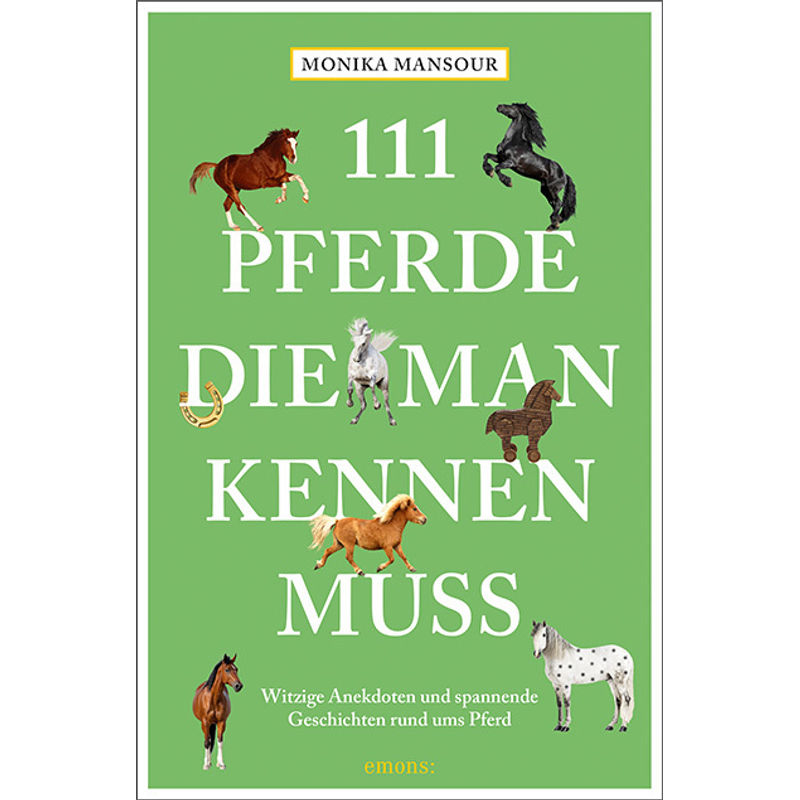 111 Pferde, Die Man Kennen Muss - Monika Mansour, Kartoniert (TB) von EMONS VERLAG