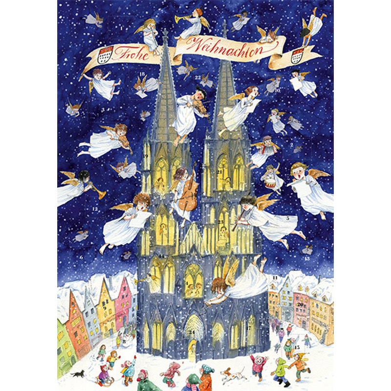 Frohe Weihnachten - Adventskalender Köln von EMONS VERLAG