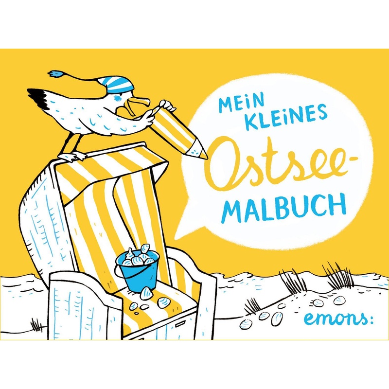 Mein Kleines Ostsee-Malbuch - Elke Hanisch, Taschenbuch von EMONS VERLAG