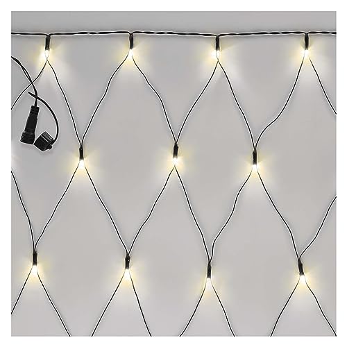 EMOS Connect System 2m Lichternetz Standard, Weihnachtslichterkette mit 160 LEDs, Erweiterungskomponent C (ohne Verbindungskabel und Adapter), IP44 für Innen und Außen, Warmweiß von EMOS