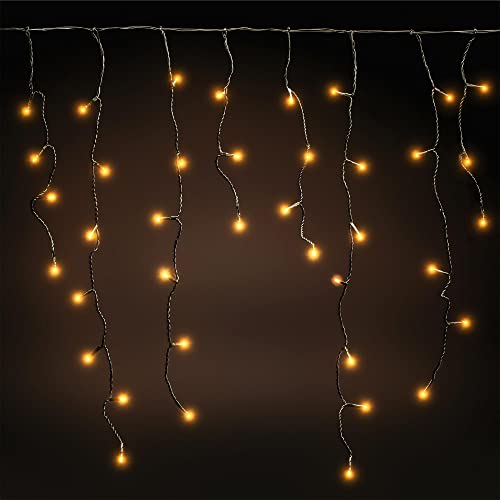 EMOS LED Lichterkette Eisregen, Länge 10m, 600 LEDs, 230V mit Stecker, Lichterkette Multifunktion 8-Modi, Eisregen Lichterkette Außen und Innen Schutzklasse IP44, Farbtemperatur: warmweiß EMOS LED Lichterkette Eisregen, Länge 10m, 600 LEDs, 230V mit Stecker, Lichterkette Multifunktion 8-Modi, Eisregen Lichterkette Außen und Innen Schutzklasse IP44, Farbtemperatur: warmweiß von EMOS