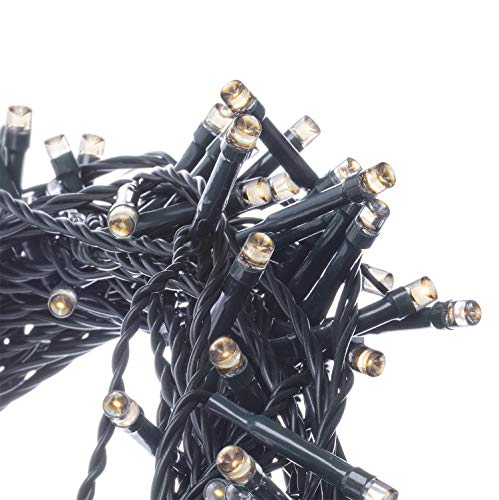 EMOS LED Lichterkette mit Timer-Funktion | LED Deko Classic Länge 50m, 500 LEDs, 230V mit Stecker, Lichterkette Innen und Lichterkette Außen wasserdicht IP44, Farbtemperatur: warmweiß EMOS LED Lichterkette mit Timer-Funktion | LED Deko Classic Länge 50m, 500 LEDs, 230V mit Stecker, Lichterkette Innen und Lichterkette Außen wasserdicht IP44, Farbtemperatur: warmweiß von EMOS