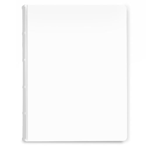 Taschenalbum, absolut weiß, 15x21 für 120 Fotos + Beschriftung von EMPOL