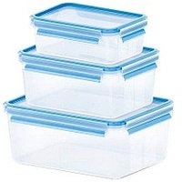emsa Frischhaltedosen-Set CLIP & CLOSE transparent 1,0/2,3/3,7 l, 1 Set emsa Frischhaltedosen-Set CLIP & CLOSE transparent 1,0/2,3/3,7 l, 1 Set von EMSA