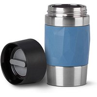 emsa Isolierbecher Travel Mug Compact blau 0,3 l von EMSA