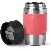 emsa Isolierbecher Travel Mug Compact rot 0,3 l von EMSA