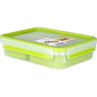 emsa Lunchbox CLIP & GO 5,8 cm hoch transparent 1,2 l von EMSA