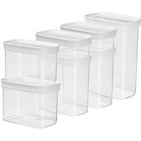 emsa Vorratsdosen-Set OPTIMA transparent 0,45 / 1,0 / 1,6 / 2,2 l, 1 Set von EMSA