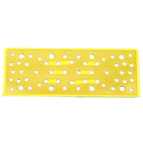 Schleifpad kompatibel mit Mirka DEOS 383CV Schleifmaschine mit Haken und Schleife, Schleifpads, Schleifwerkzeuge, Schutzpuffer, Ersatz für Schleifmaschine, 70 x 198 mm Schleifpad kompatibel mit Mirka DEOS 383CV Schleifmaschine mit Haken und Schleife, Schleifpads, Schleifwerkzeuge, Schutzpuffer, Ersatz für Schleifmaschine, 70 x 198 mm von EMSea