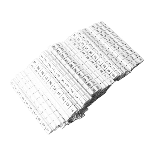 EMUKOEP 100 Etiketten Zur Markierung von 91-100 Terminal EMUKOEP 100 Etiketten Zur Markierung von 91-100 Terminal von EMUKOEP