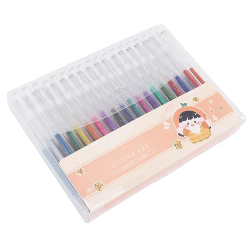 EMUKOEP 36 Farben Glitzergelstifte Set, Metallic Shimmer Marker, Funkle Drawing Craft Supplies für Schreiben, Zeichnen, Scrapbooking und Mehr EMUKOEP 36 Farben Glitzergelstifte Set, Metallic Shimmer Marker, Funkle Drawing Craft Supplies für Schreiben, Zeichnen, Scrapbooking und Mehr von EMUKOEP