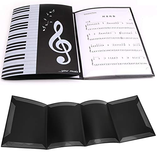 EMUKOEP 4 Seiten Ordner Music Scores Ordner A4 4 Seiten Klavier -Scores - mit Pianistischen Themen von EMUKOEP