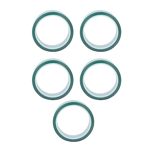EMUKOEP 5 Einheiten Haustierklebeband Grün Klebeband 33 Mm Breite Aerosol Malerei Schmerzen von EMUKOEP