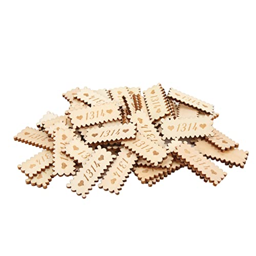 EMUKOEP 50 Einheiten Rechteckiger Holz -Tags, Glatteren Oberflächen, Schöne, Praktische Form, Wunderschöne DIY, Hölzerne Liebe der Liebe Zur Dekoration für die Dekoration EMUKOEP 50 Einheiten Rechteckiger Holz -Tags, Glatteren Oberflächen, Schöne, Praktische Form, Wunderschöne DIY, Hölzerne Liebe der Liebe Zur Dekoration für die Dekoration von EMUKOEP