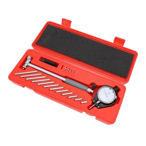 EMUKOEP Dial Indicator Bohrung Gage, 2-6-Zoll-Stabdia-Gauge mit Dual-Touch-Punkten und Tragbarer Hülle für die Messung der Zylinderbohrung, Ideales Werkzeugkit von EMUKOEP