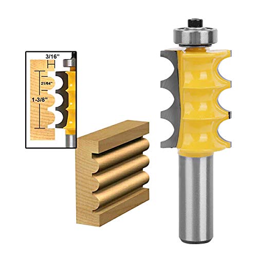EMUKOEP ENCRAINTER -Broks, Broca für Konten Formen Router, 3/16 "Radi EMUKOEP ENCRAINTER -Broks, Broca für Konten Formen Router, 3/16 "Radi von EMUKOEP