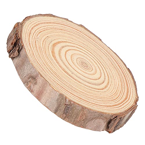 EMUKOEP Holzscheiben, Runde Kiefernstämme, Kunsthandwerk, Farbe, Hochzeitsfestivals Dekoration (Nummer 2 6~7 cm) von EMUKOEP