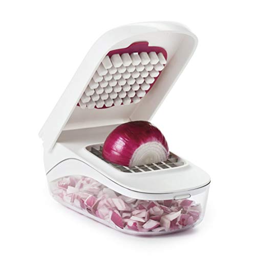 EMUKOEP Obst Dicer Zwiebel Chopper Cutter Lebensmittel Zestenreißer Salat Chopper Gemüse Reibe (Wie gezeigt) von EMUKOEP