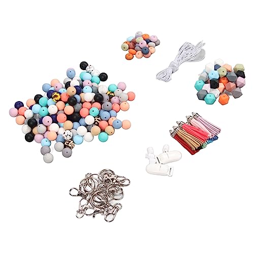 EMUKOEP Schlüsselbund -Vorräte, Leicht zu Reinigende Safe Dauerhaftes Glättung 235pcs Armband Perlen Reiche Farben für die Dekoration EMUKOEP Schlüsselbund -Vorräte, Leicht zu Reinigende Safe Dauerhaftes Glättung 235pcs Armband Perlen Reiche Farben für die Dekoration von EMUKOEP