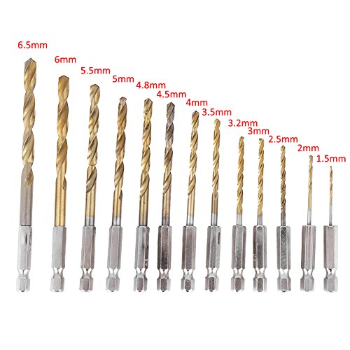 EMUKOEP Spiel von 13 HSS HSS Helical Broks von EMUKOEP