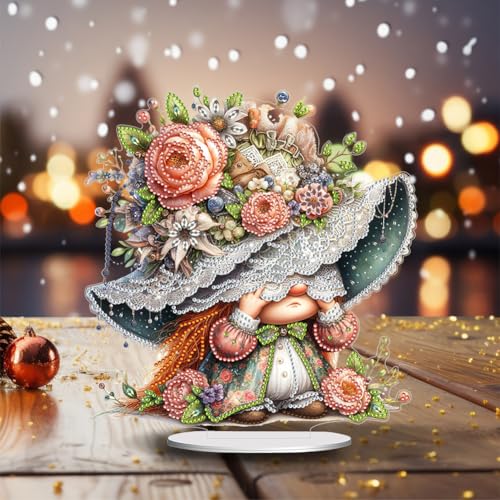 ENCOMAG 5D DIY Diamond Painting Ornament Zwerg Rosen blumen, Diamant Malerei Tischdeko, Diamant Painting Tisch Deko, Malen nach Zahlen Geschenk Zuhause, Büro, Desktop Dekoration ENCOMAG 5D DIY Diamond Painting Ornament Zwerg Rosen blumen, Diamant Malerei Tischdeko, Diamant Painting Tisch Deko, Malen nach Zahlen Geschenk Zuhause, Büro, Desktop Dekoration von ENCOMAG