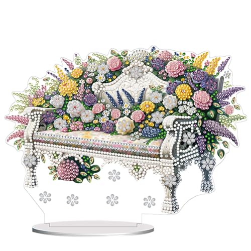 ENCOMAG Blumen bank Diamond Painting Kinder Mädchen 5D Diamant Painting Bilder Kinder,Diamond Painting Tischdeko Ornamente Geschenk Mädchen Bastelset kinder ab 6 7 8 9 10 11 12 jahre ENCOMAG Blumen bank Diamond Painting Kinder Mädchen 5D Diamant Painting Bilder Kinder,Diamond Painting Tischdeko Ornamente Geschenk Mädchen Bastelset kinder ab 6 7 8 9 10 11 12 jahre von ENCOMAG