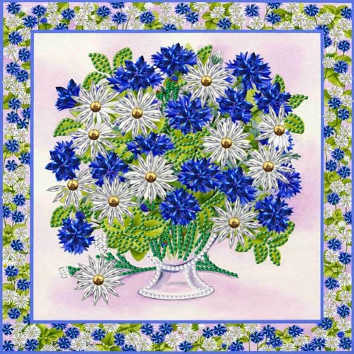 ENCOMAG Blumenstrauß-Diamant-Malerei-Sets für Erwachsene, speziell geformte Diamant-Kunst-Sets für Teenager, Teilbohrer, Strasssteine, Kristalldiamant-Punkte für DIY-Heim-Wanddekoration, 30 x 30 cm ENCOMAG Blumenstrauß-Diamant-Malerei-Sets für Erwachsene, speziell geformte Diamant-Kunst-Sets für Teenager, Teilbohrer, Strasssteine, Kristalldiamant-Punkte für DIY-Heim-Wanddekoration, 30 x 30 cm von ENCOMAG