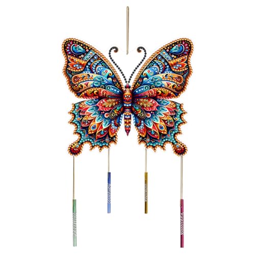 ENCOMAG Diamant Kunst Windspiel,Diamond Painting hängende Ornamente,Diamant Punkt Malerei Anhänger,Geschenke für Mutter,Oma,Frau,Ehefrau,Schwester,Heim,Fenster,Garten,Hof Dekoration (Schmetterling1) ENCOMAG Diamant Kunst Windspiel,Diamond Painting hängende Ornamente,Diamant Punkt Malerei Anhänger,Geschenke für Mutter,Oma,Frau,Ehefrau,Schwester,Heim,Fenster,Garten,Hof Dekoration (Schmetterling1) von ENCOMAG